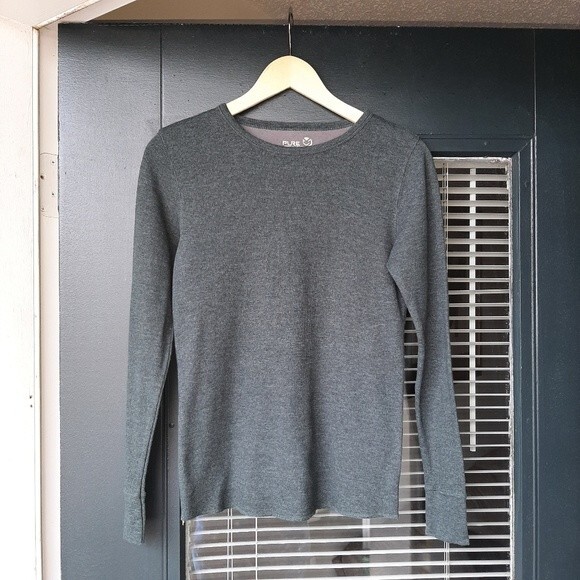 Pure Stuff Boys Top Thermal Waffle T-Shirt Long Sleeve Pullover Top M 10-12 - Picture 8 of 15